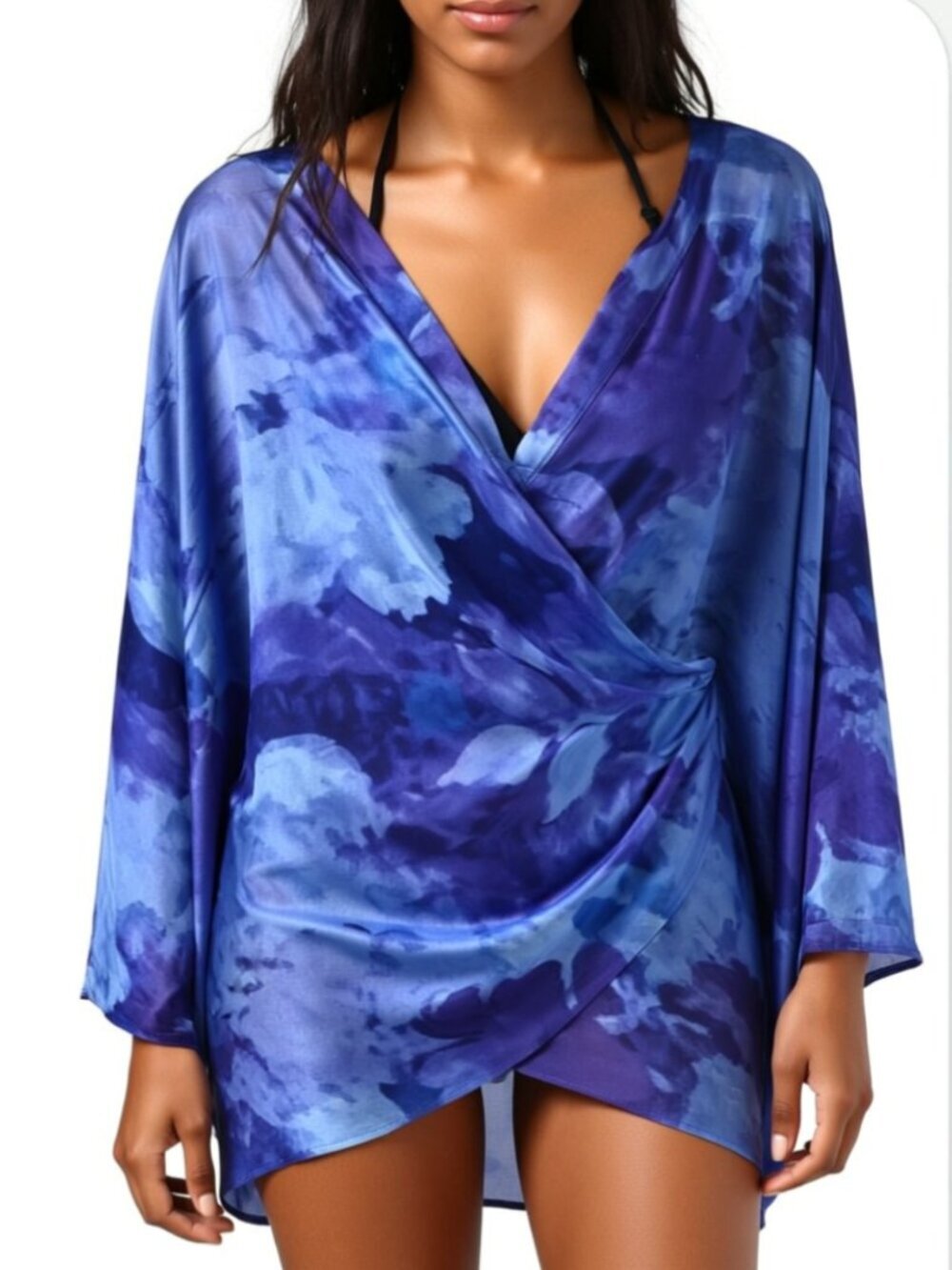 Susan Graver Tunic Purple Size 22 (B19)